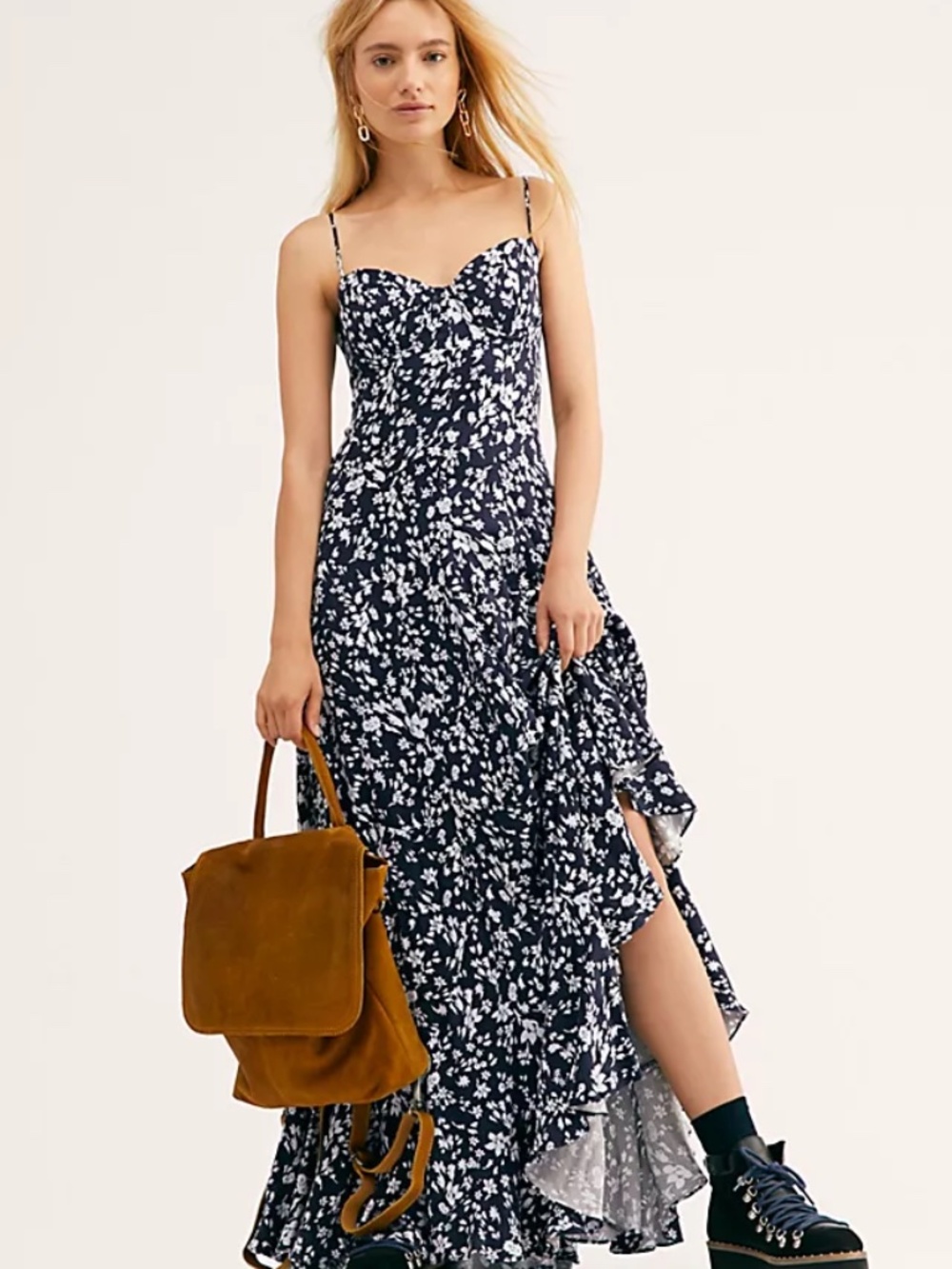 Free People Under the Moonlight Maxi Dress